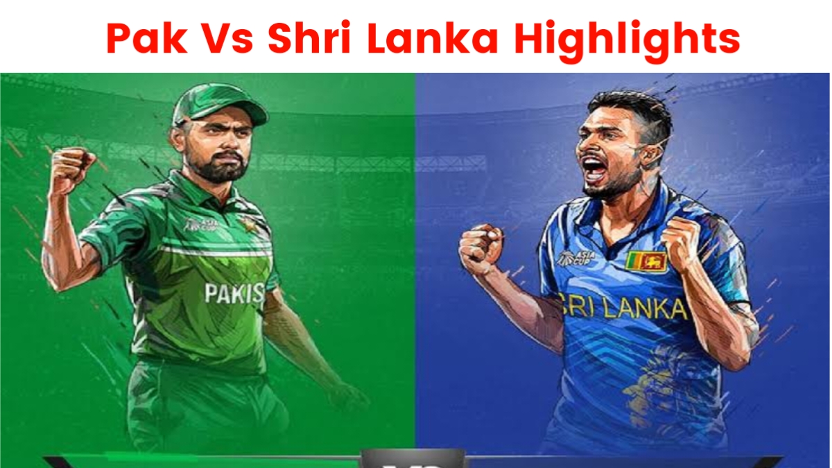 Pakisthan vs Shri Lanka match highlights