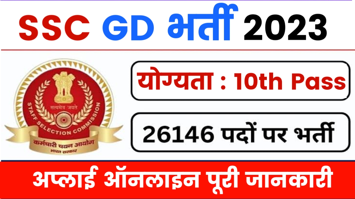 SSC GD Recruitment 2023