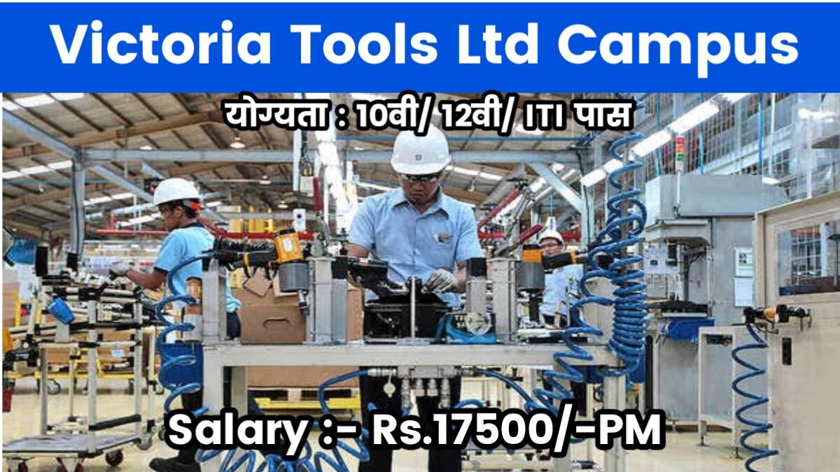 Victoria Tool Ltd Company jobs Aliganj Lucknow