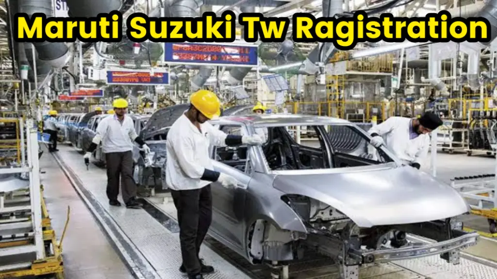 Maruti Suzuki TW Recruitment 2024