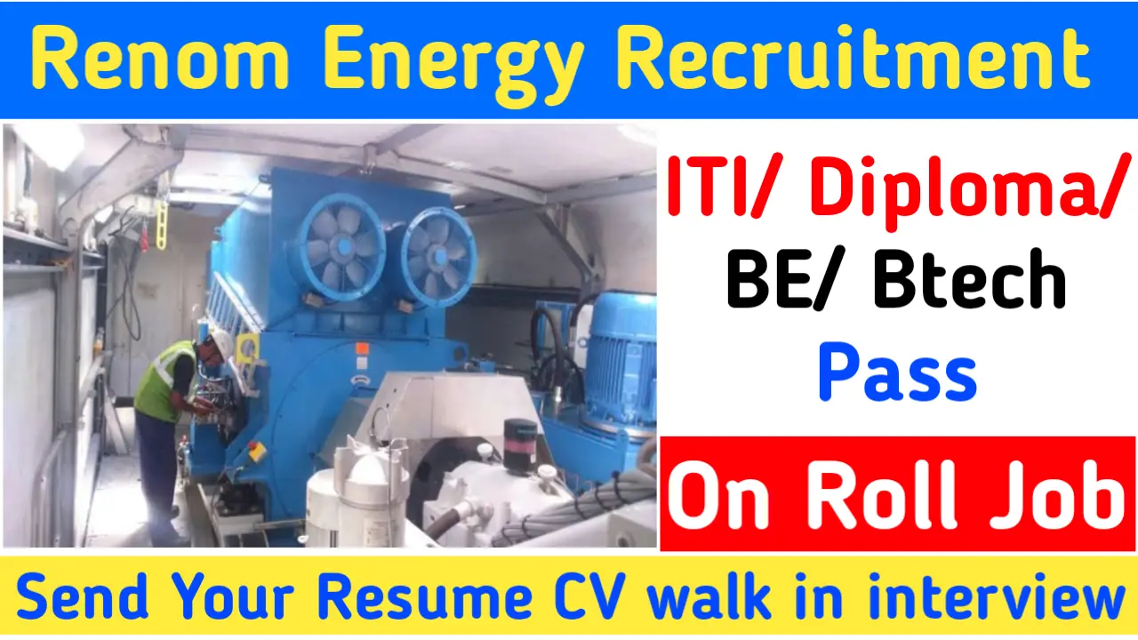 Renom Energy Ltd Recruitment 2024