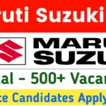 Maruti Suzuki FTE Recruitment 2024