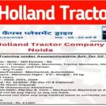 New Holland Tractor Recruitment 2024