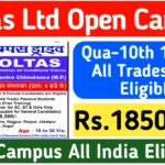 Voltas Limited Recruitment 2024