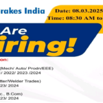 TVS Brakes Ltd Recruitment 2025