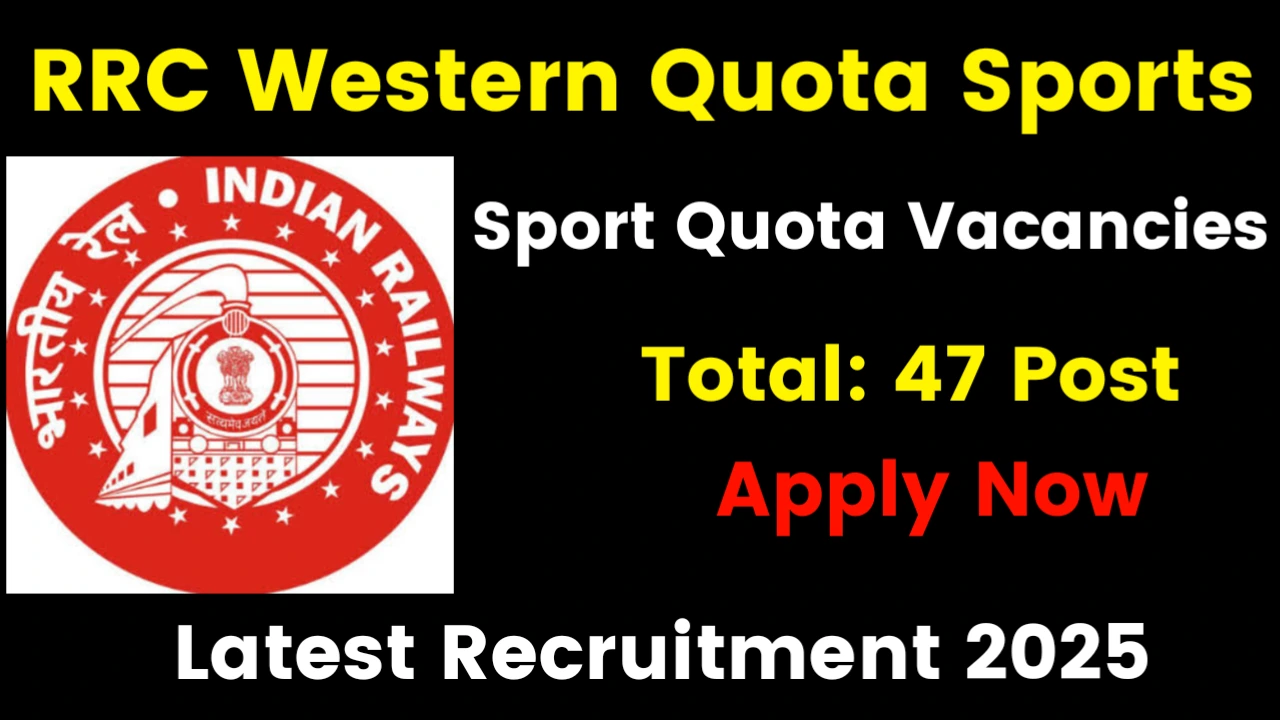 RRC South Western Railway Sports Quota Notification 2025