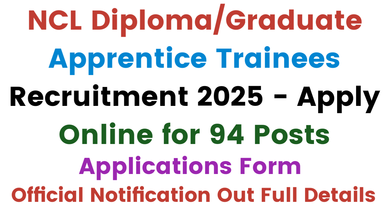 NCL Apprentice Recruitment 2025