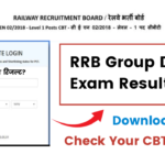 RRB Group D CBT Result 2025