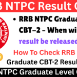 RRB NTPC Graduate Level CBT 2