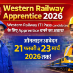 Western Railway Apprentice 2026