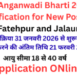 UP Anganwadi Bharti 2026