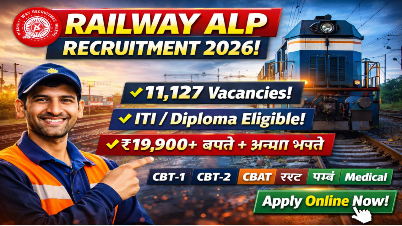 Railway ALP Recruitment 2026