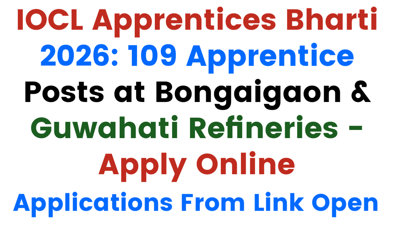 IOCL Apprentices Bharti 2026