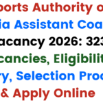 Sports Authority of India Assistant Coach Vacancy 2026