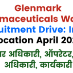 Glenmark Pharmaceuticals Walk-In Recruitment Drive